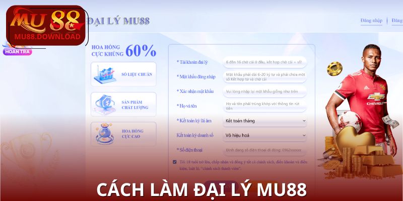 Quy trình trở thành đại lý MU88 từ A-Z